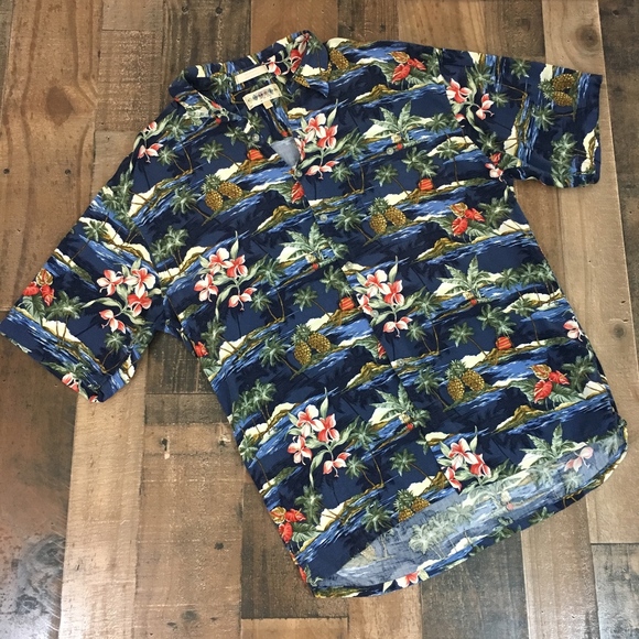 Campia Moda Other - Campia Moda Men's Button Up Hawaiian Shirt Size L